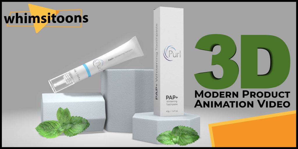 3D Modern Product Animation Video